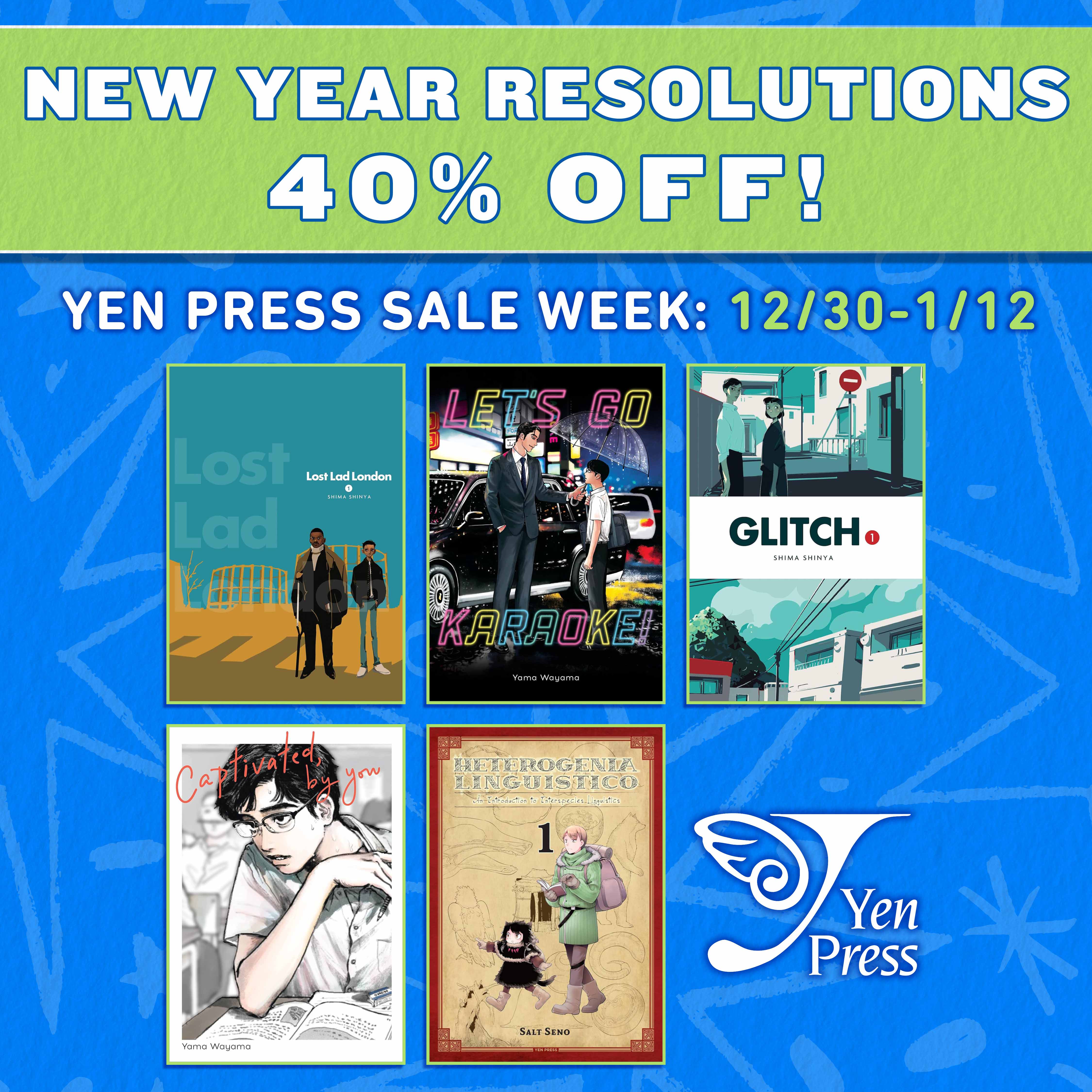 New Year Resolutions - 40% OFF