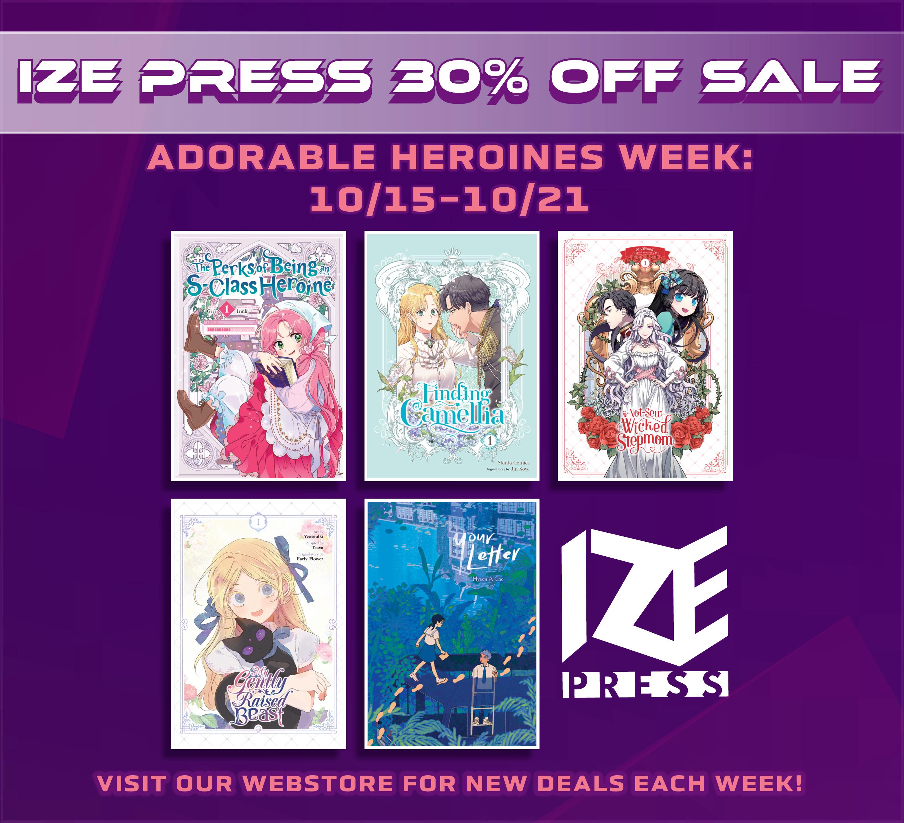 Ize Press Birthday Sale - Week 3