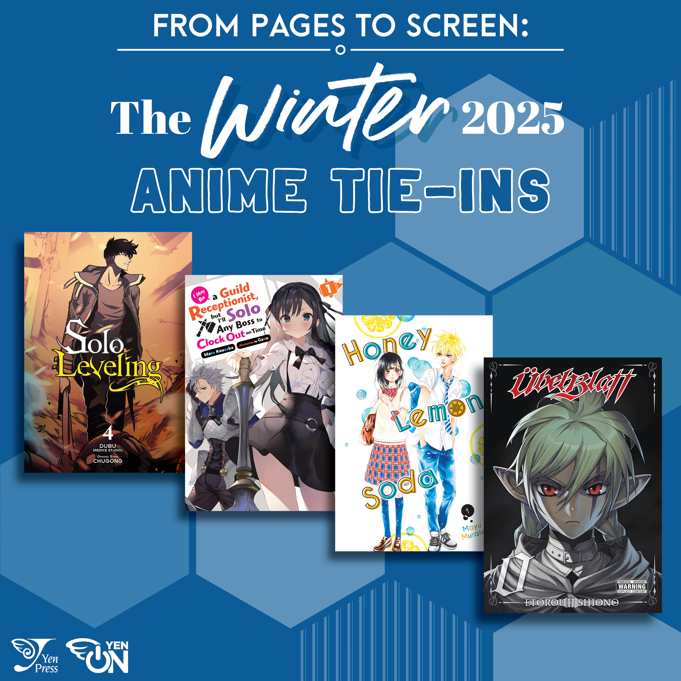 Get Cozy with the Winter 2025 Yen Press Anime Lineup!